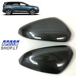 PEUGEOT 3008 GT/5008 Carbon veidrodėlių gaubtai